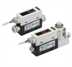 Cảm biến, thiết bị đo lưu lượng khí nén, N2, Ar, CO2 SMC PF2M7